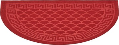 Коврик грязезащитный Kovroff Чешуйки полукруг 60x90 / ПП/04/03/05