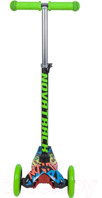 Самокат детский Novatrack Disco-Kids Graffiti 120H.DISCOKIDS.WB24