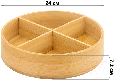 Подставка настольная для кухни Elan Gallery Крутящаяся / 240429 