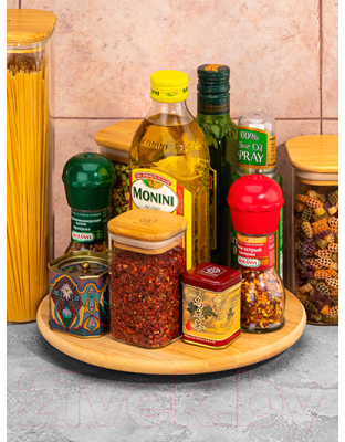 Подставка настольная для кухни Elan Gallery Крутящаяся / 240430 