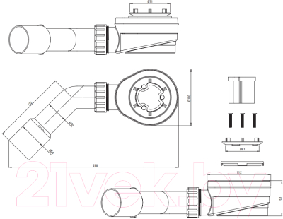 Сифон Deante KXY_9956