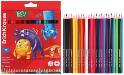 Набор цветных карандашей Erich Krause Jolly Friends / 61794