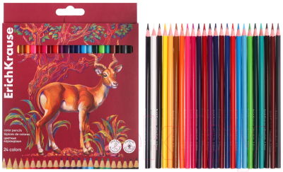Набор цветных карандашей Erich Krause Safari / 61816