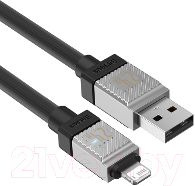 Кабель Baseus CoolPlay USB to iP 2.4A / CAKW000501