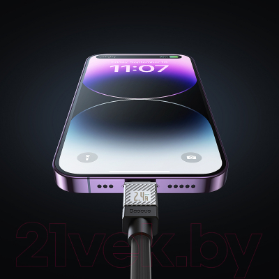 Кабель Baseus CoolPlay USB to iP 2.4A / CAKW000501