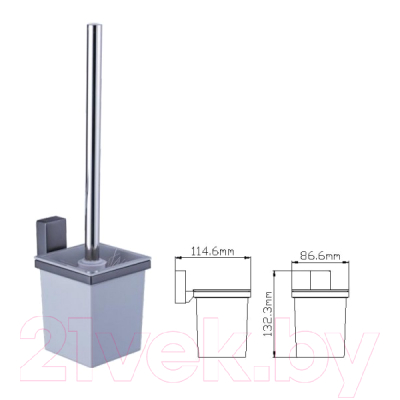 Ершик для унитаза Wisent WP2610