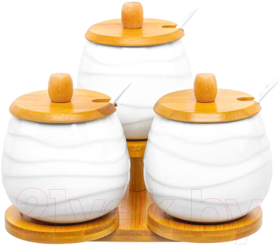 Набор емкостей для хранения Elan Gallery Айсберг волны / 540835  - фото