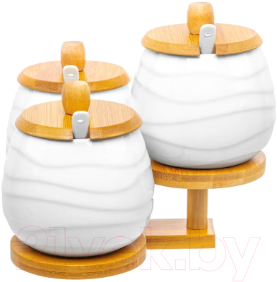 Набор емкостей для хранения Elan Gallery Айсберг волны / 540835 