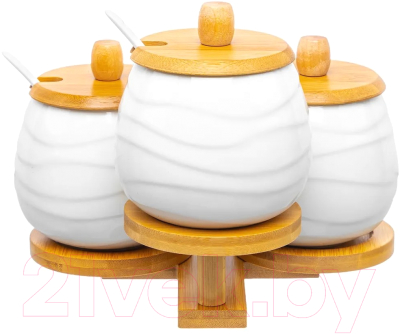 Набор емкостей для хранения Elan Gallery Айсберг волны / 540835 