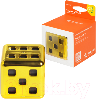 Ароматизатор автомобильный Airline Куб на панель / AFKU039