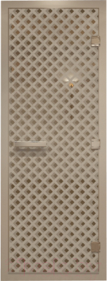 Стеклянная дверь для бани/сауны Doorwood Хамам Мираж 70x190 / DW00257 - фото