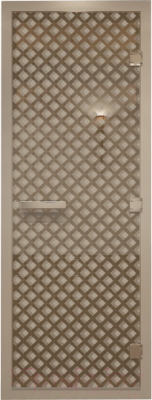 Стеклянная дверь для бани/сауны Doorwood Хамам Мираж 80x200 / DW00242 - фото