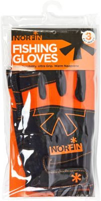 Перчатки для охоты и рыбалки Norfin Grip 3 Cut Gloves 02 / 703073-02M - фото