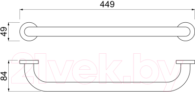 Поручень Aquatek AQ4995CR