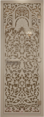 Стеклянная дверь для бани/сауны Doorwood Хамам Флоренция 70x190 / DW00727 - фото