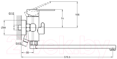 Смеситель Econoce EC0393