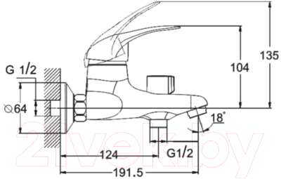 Смеситель Econoce EC0361
