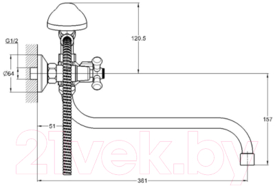 Смеситель Econoce EC0423