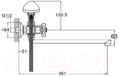 Смеситель Econoce EC0424