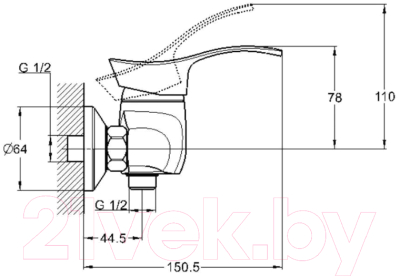 Смеситель Econoce EC0362