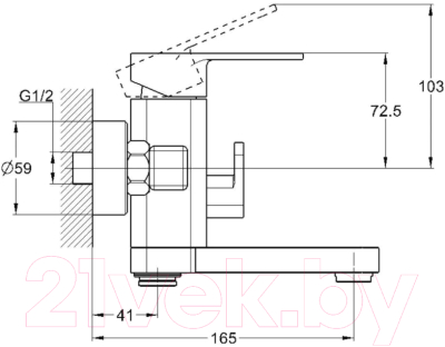 Смеситель Econoce EC0382