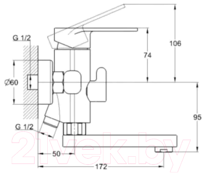 Смеситель Econoce EC0391