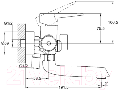 Смеситель Econoce EC0402
