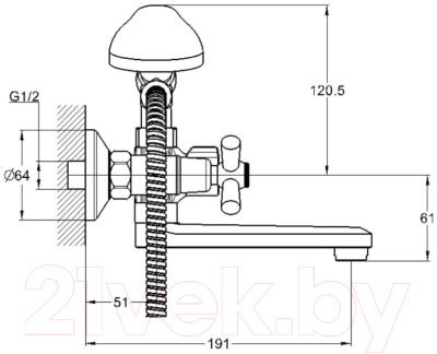 Смеситель Econoce EC0421
