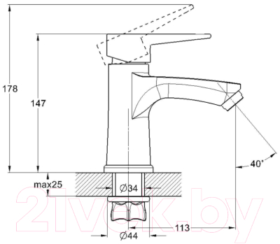 Смеситель Econoce EC0400