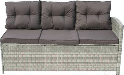 Комплект садовой мебели Garden Story Версаль / SFS019-A (серый/белый/коричневый)