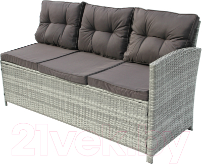 Комплект садовой мебели Garden Story Версаль / SFS019-A (серый/белый/коричневый)