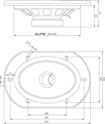 Коаксиальная АС Mystery MC-572