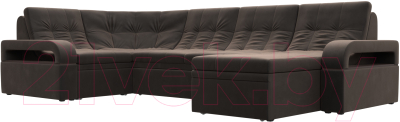Диван П-образный Лига Диванов Лига-035 правый / 121435 - фото