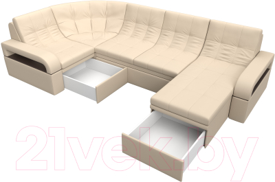 Диван П-образный Лига Диванов Лига-035 правый / 121454