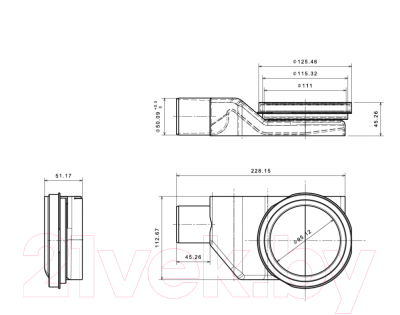 Трап для душа Bettoserb Frameless 950 / 13701234-NEW