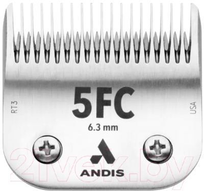 Нож к машинке для стрижки шерсти Andis Стандарта A5 6.3 мм / 72630 - фото