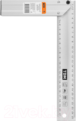 Угольник TDM Столярный Рубин / SQ1018-0511