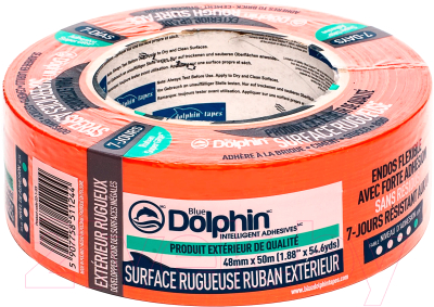 Лента малярная Blue Dolphin 0.048x20м - фото