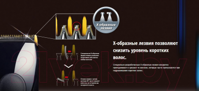 Машинка для стрижки волос Panasonic ER-GP80-K820