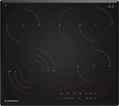 Электрическая варочная панель Maunfeld CVCE594SSMDBK Lux - фото