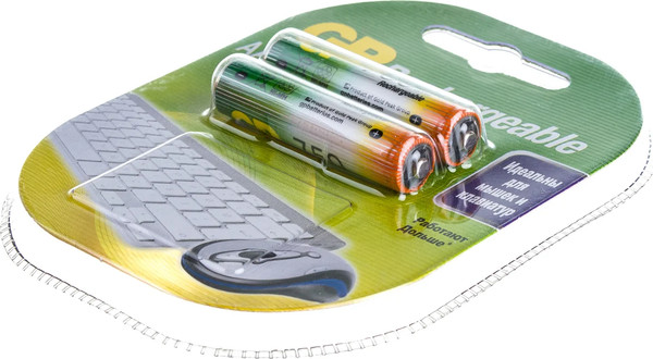 Комплект аккумуляторов GP Batteries 75AAAHC-2DECRC2 ААА