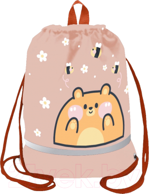 Мешок для обуви Lorex Kids. Cookie Bear / LXKSBBG-CB - фото