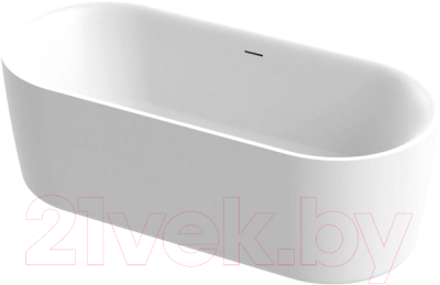 Ванна акриловая Cezares Metauro INT Central-180-80-60-W-MATT - фото