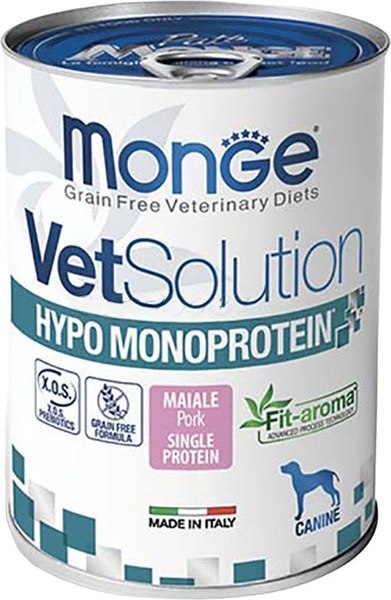 Влажный корм для собак Monge VetSolution Dog Hypo со свининой - фото