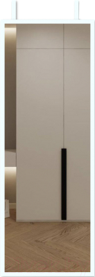 Зеркало Emze Надверное 35x110 в раме / DK235.BEL - фото