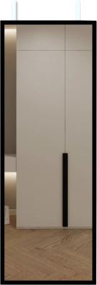 Зеркало Emze Надверное 35x110 в раме / DK235.CHE - фото