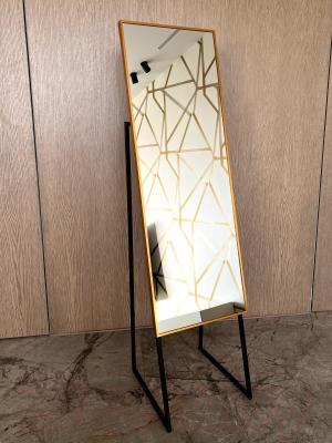 Зеркало Emze Напольное 40x150 в раме с подставкой / DK23501.AUR