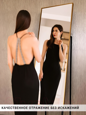 Зеркало Emze Напольное 40x150 в раме с подставкой / DK23501.AUR