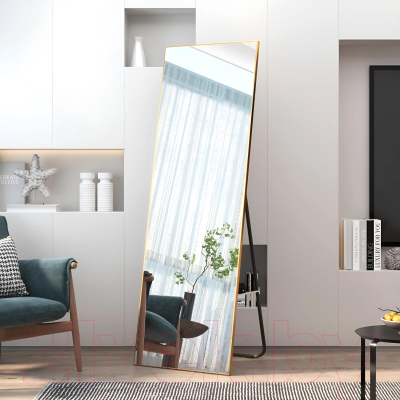 Зеркало Emze Напольное 40x150 в раме с мольбертом / DK23502.AUR