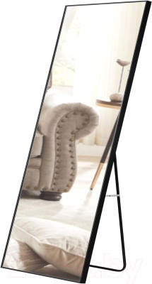 Зеркало Emze Напольное 40x150 в раме с мольбертом / DK23502.CHE - фото